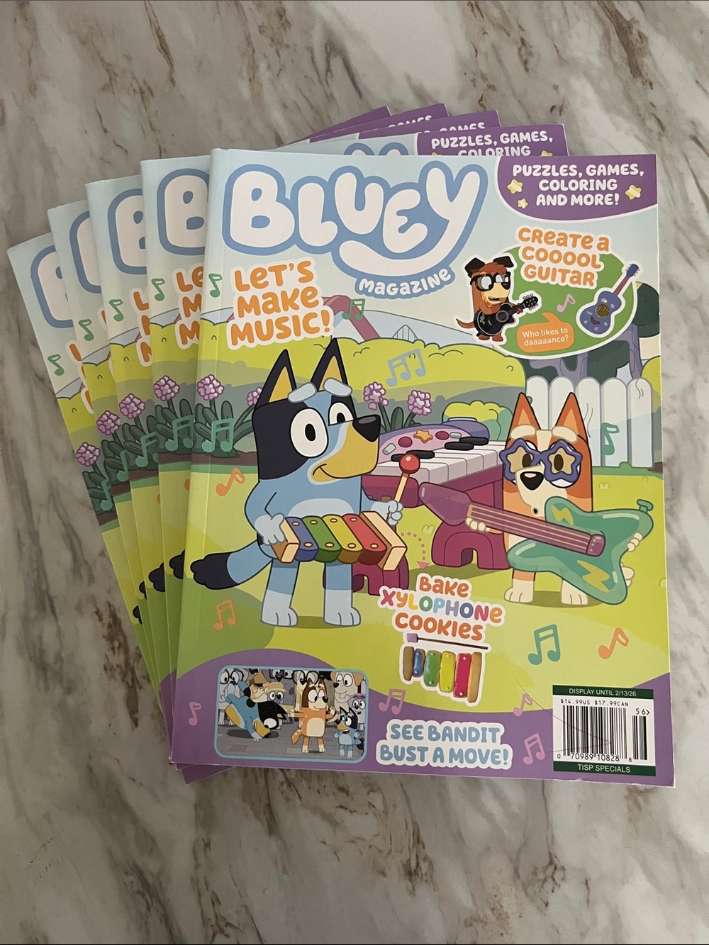 Bluey Magazine Bundle Of 5